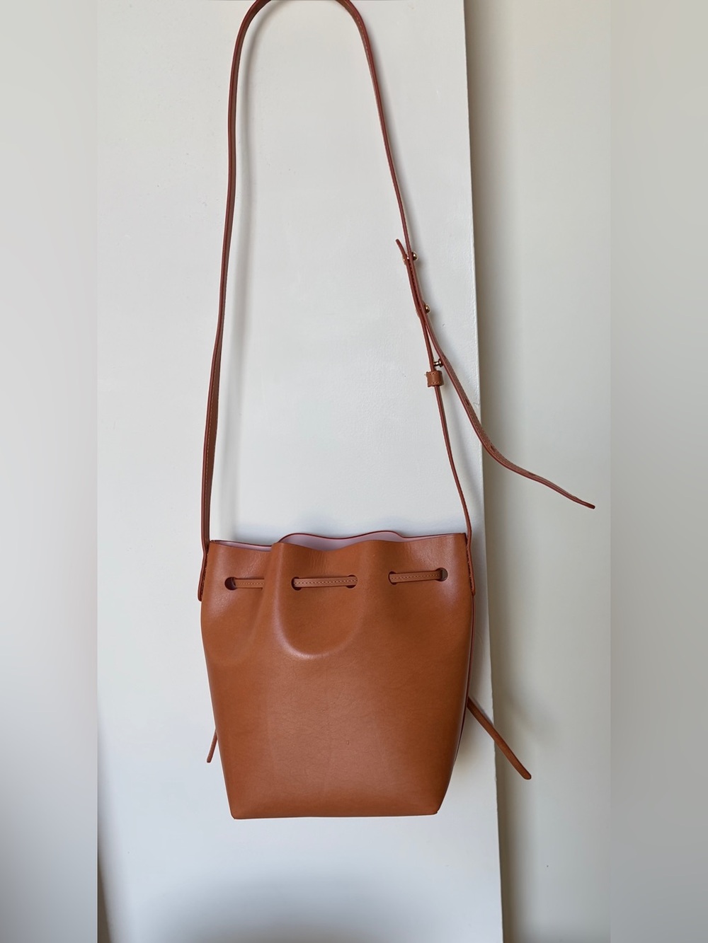 Mansur Gavriel Bucket bag Camello / rose